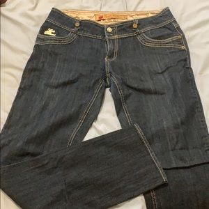 VINTAGE APPLE BOTTOM SKINNY STRAIGHT JEANS